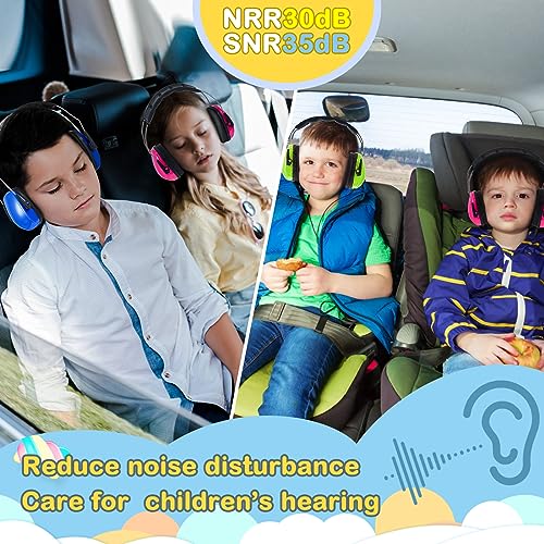 Amylove 12 Pcs Kids Noise Cancelling Headphones Ear Muffs Bright Style - size: Universal Fit (kids & Adults), style: Bright Style
