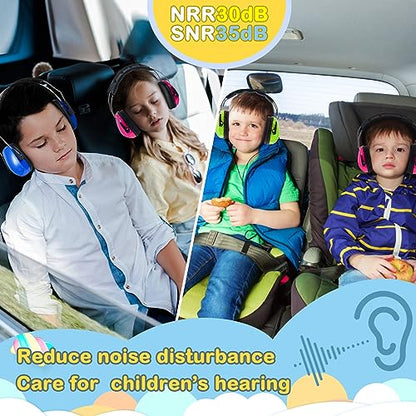 Amylove 12 Pcs Kids Noise Cancelling Headphones Ear Muffs Bright Style - size: Universal Fit (kids & Adults), style: Bright Style