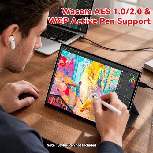 S123E 12.3 Inches Portable Monitor Touchscreen Monitor for Switch/Switch 2 - size: 12.3"