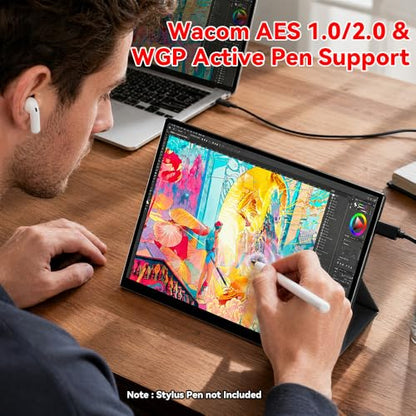 S123E 12.3 Inches Portable Monitor Touchscreen Monitor for Switch/Switch 2 - size: 12.3"