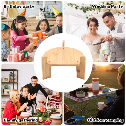 Wooden Drink Dispenser Stand, Beverage Dispenser Stand and Water Jug Holder, Drink Stand for Families, Parties and Catering Events, Fit Max 9 Inch Glass Water Pitcher Water Filter Bottle
