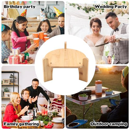 Wooden Drink Dispenser Stand, Beverage Dispenser Stand and Water Jug Holder, Drink Stand for Families, Parties and Catering Events, Fit Max 9 Inch Glass Water Pitcher Water Filter Bottle
