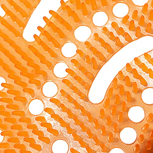 RoyalCart Urinal Screen Deodorizer Freshener (10 Pack), Urinal Wave Screens Mat Guard Anti - Splash, Fresh Scent (Orange Citrus) Fragrance, Supplies Fit for Office School Restaurant Toilets Bar Gyms