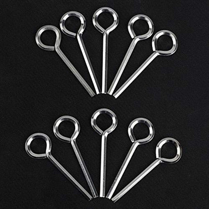 PAGOW 10 Pack 5/32" Standard Hex Dogging Key with Full Loop, Allen Wrench Door Key for Christmas Festival Party Decoration Hurricane Protection Push Bar Panic Exit Devices(0.84" x 2.78") - style: 10 Pack 5/32 inch