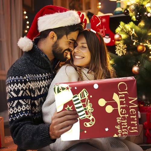 Christmas Poly Mailers 10x13 Inch 25 Pcs, Merry Christmas - color: Red Merry Christmas, size: 10x13 Inch 25Pcs