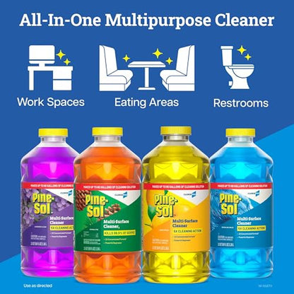 CloroxPro Pine-Sol Multi-Surface Cleaner, Original Pine, 80 fl. oz. - size: 80 Fl Oz (Pack of 1)