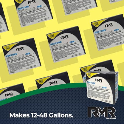RMR Solutions RESTORE Disinfectant & Cleaner Concentrate, EPA Registered Mold Remover & Antibacterial Cleaning Solution for Kitchen, Bathroom, Floor, Home, Pet Areas, Counter, 3.34g, Makes 16 Quarts