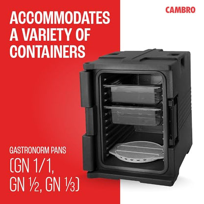Cambro Insulated Food Pan Carrier - Hotbox for Catering & Transport - UPC400 Series (Black) - color: Black