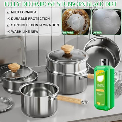 Cleaning Milk House Cleaner,Powerful Multipurpose Concentrate Cleaner 300ML