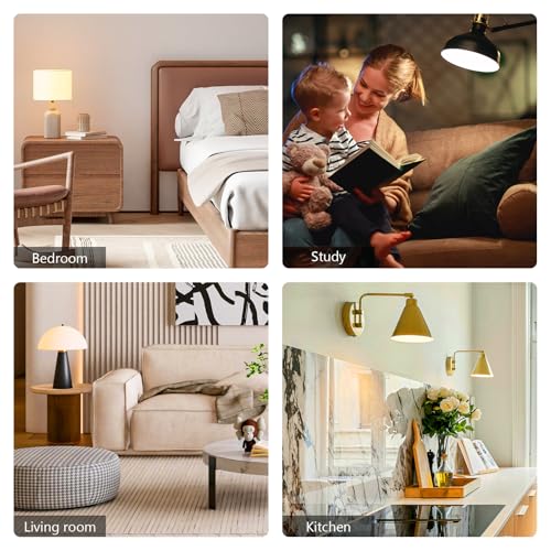 Sigalux 8 Pack A19 LED Light Bulbs, 60W Equivalent Soft White 2700K, 750 Lumens Non-Dimmable LED Bulbs, Efficient 8.5W, 10000 Hours Long-Lasting E26 Base Standard Bulbs for Bedroom Living Room Kitchen - color: Soft White, size: 8