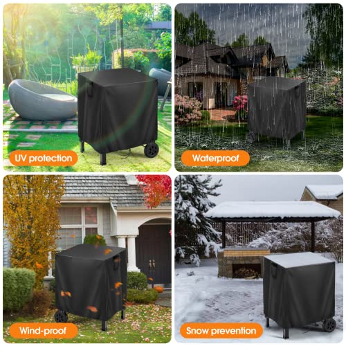 Outdoor Prep Table Cover for Inkmin Dining Cart Table - size: 27" x 22" x 30"