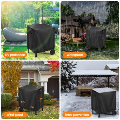 Outdoor Prep Table Cover for Inkmin Dining Cart Table - size: 27" x 22" x 30"