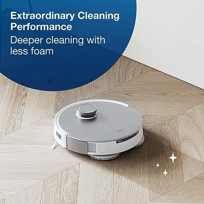 ECOVACS Multi-Surface Floor Cleaning Solution, Compatible with DEEBOT X11 OMNI Cyclone / X9 PRO OMNI / T80 OMNI / T50 PRO OMNI / N30 Series / N20 Series and all other Robot Vacuum Cleaners, 1L - size: 33.8 Fl Oz (Pack of 1)
