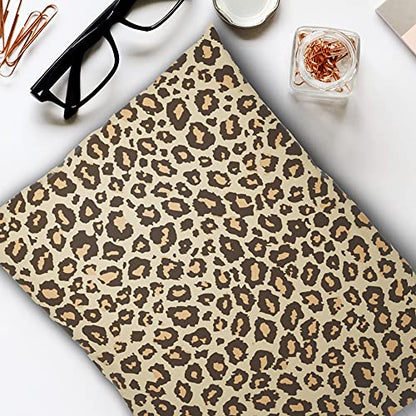 PAKABOO Poly Mailer Shipping Bags 10x13 Inch, 100 Pack, Non-Padded Envelopes with Tamper Proof Self-Seal, Leopard Brown Print Packaging - color: Leopard Brown, size: 10 x 13 inch