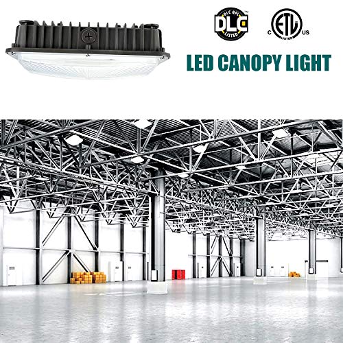 WYZM 2 Pack 70W LED Canopy Lights UL Listed 8400LM 5000K