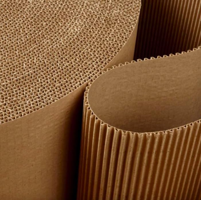 Corrugated Wrap, 36" Wide x 250 Ft Long, Protective Packaging Material, Heavy Duty Cardboard Wrap, Shipping, Packing, and Moving Supply