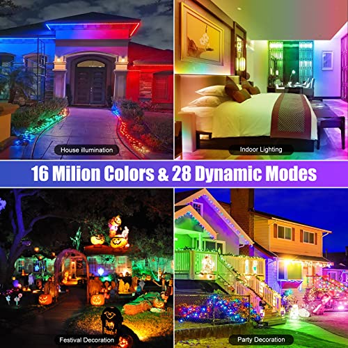 50W RGB Wall Washer Light, RGB Light bar, Warm 3000K & 16 Million Colors&Timing& Music Sync, with Remote & APP Control, for Commercial Lighting, Birthday Party, Garden Lighting, Wall Display - size: 50W RGB+Warm*1