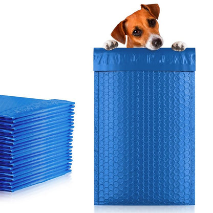 Blue Poly Bubble Mailers 5 x 9 Inch. Pack of 250 Padded Envelopes Waterproof. Self Seal Padded Mailers with Durable Seams. Lightweight Padded Shipping Envelopes for Mailing Fragile Things - color: Light Blue, size: 5" x 9" / 250 Pack