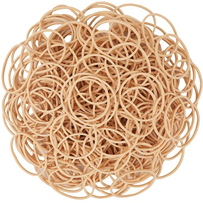 AIWOQI Rubber Bands Size16 Elastic Rubber Band #16 Light Brown 600Pcs - color: Light brown