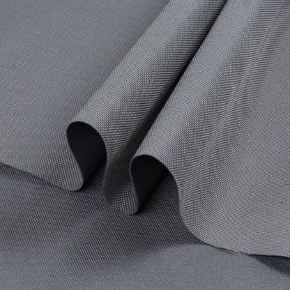 Marine Waterproof Canvas Fabric 60"×135" 600D PU Backing Gray - color: Gray, size: 60" Wide by 135"
