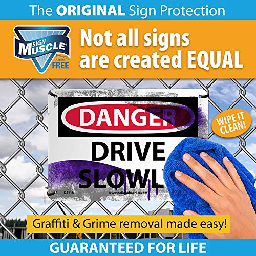 NMC SF47P OSHA Sign, Legend "Safety First - First AID KIT Inside", 10" Length x 7" Height, Pressure Sensitive Vinyl, Black/Green on White - size: 7 x 10, style: PRESSURE SENSITIVE VINYL .0045