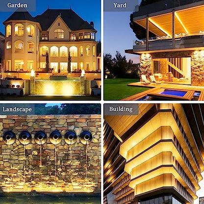 2 Pack 36W LED Wall Washer Light 2FT 2700K Waterproof IP67 Plug-in - color: 2700K-Warm White, size: 23.6''