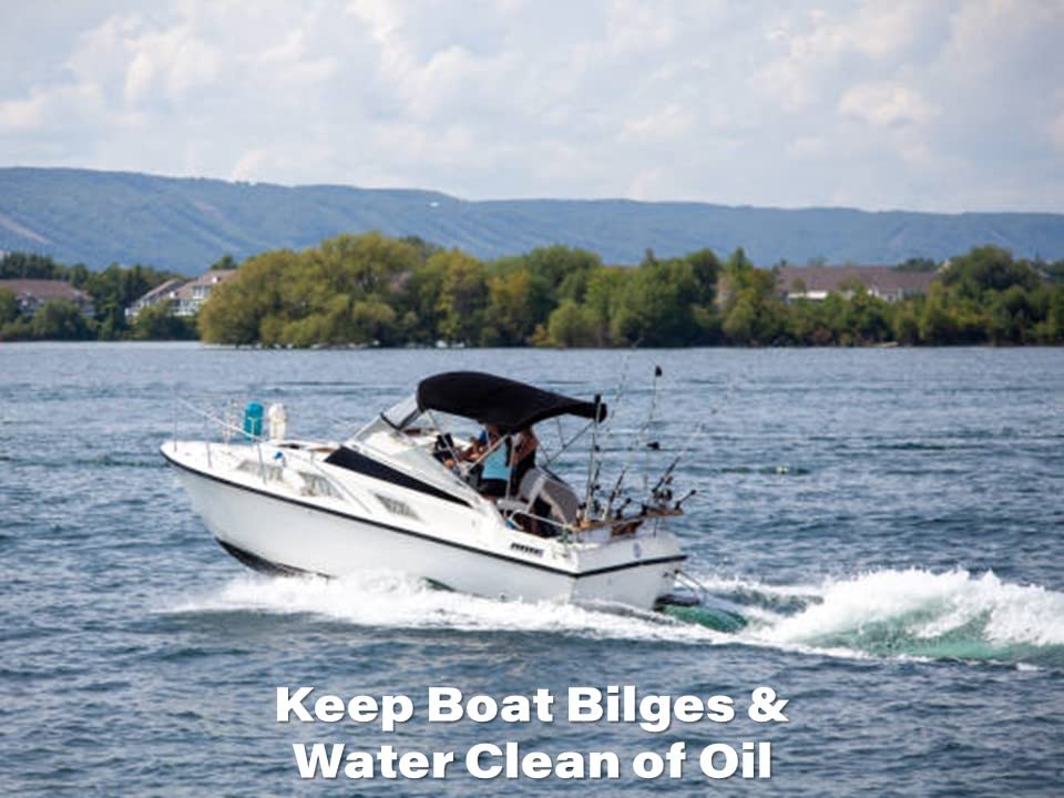 Oil Eater Oil Only Absorbent Pads - for Bilges, Boats, Vehicles and Tools, White, 15" x 18" (AOA-BPH006-WHITE), 6 Count (Pack of 6) - size: 15" x 18" (Pack of 6), style: 6-Pack-White