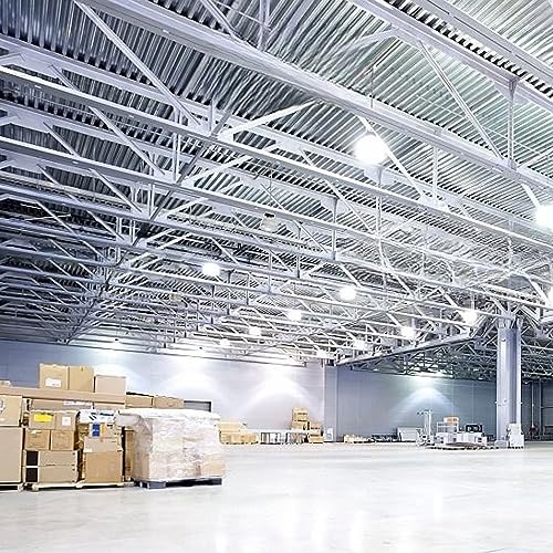 KASTLITE 100W LED Round UFO High Bay Light, 5000K, Dimmable, Bronze - color: 5000K Daylight, size: Small - 14500 Lumens