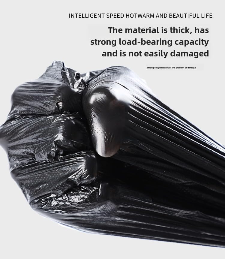 35-38 gallon 35.4 inches wide x 39.37 inches high Large garbage bag, thick and oversized, hotel, oversized plastic bag, disposable commercial and household use (60 pieces).