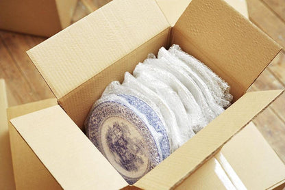 Bubble Cushioning Wrap Rolls, 4 x 20 Feet, Perforated Every 12", Lightweight, 4 Pack