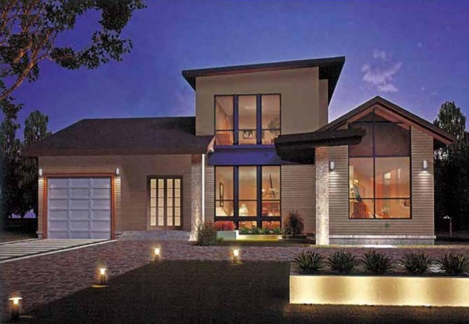 Dusk to Dawn Exterior Light Fixture, Waterproof Outdoor Lighting - color: Cylinder (White B - Dusk to Dawn )