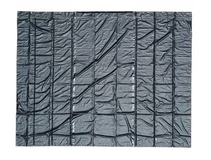 Mytee Products 12' x 27' Flatbed Truck Tarps Steel Tarp - Black - size: 12' x 27' (2' Drop)