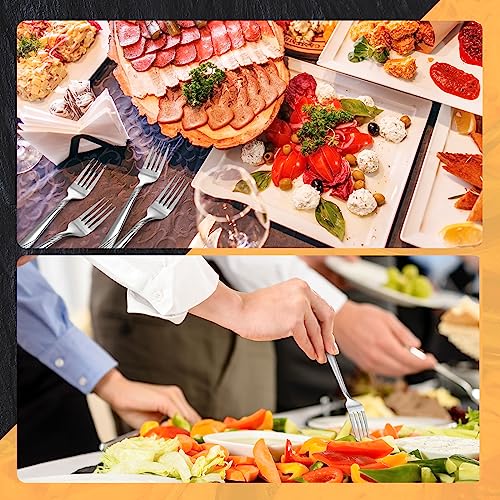 Bokon 200 Pieces Stainless Steel Dinner Forks Bulk, Metal Fork, Stylish - style: Stylish