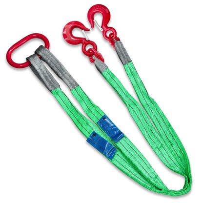 Lifting Slings Straps with Hooks - 5ft - size: 8800 lb / 5 ft