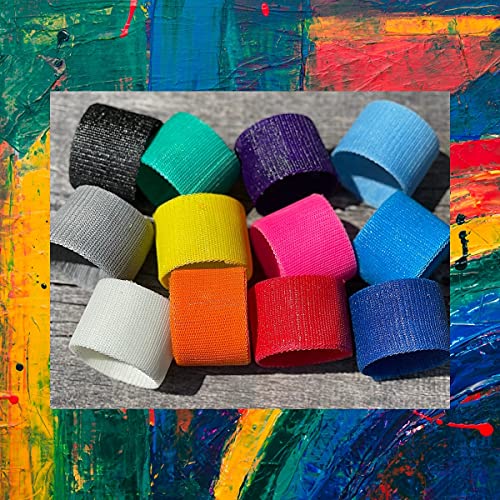 OrthoTape 4 INCH Fiberglass Cast Tape (10 Rolls) (Black) - color: BLACK