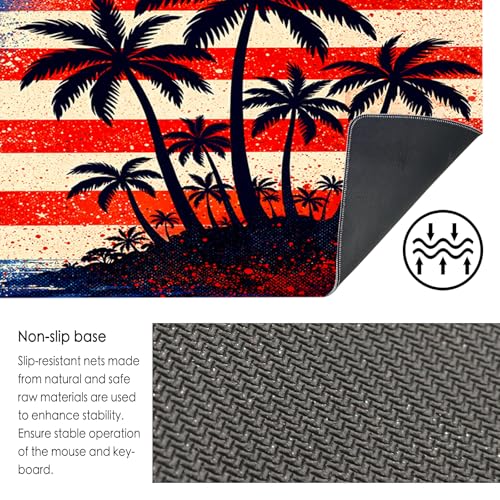 Nuxovilar Large Gaming Mouse Pad Desk Mat, 15.7x35.4 Inches Polyester - color: YMi09595
