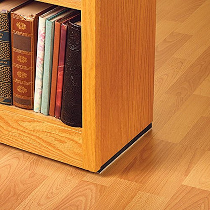 Super Sliders 2-1/2" x 9" XL Rectangle Reusable Felt Furniture Sliders for Hard Surfaces, Anti-Slip Protective Furniture Moving Pads for Beds, Sofas, Dressers, Set of 4, Beige - style: For Hardwood