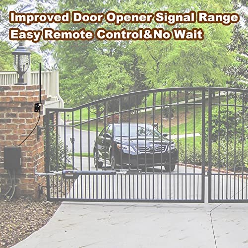 Outdoor Smart Gate Door Opener Extended Long Range Receiver Antenna for GTO Mighty Mule MM571W MM572W MM371W MM372W F3101MBC MMS100 LiftMaster Ghost All Series Controls Garage Gate Opener ，Eifagur
