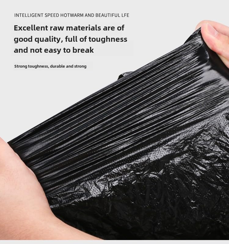 35-38 gallon 35.4 inches wide x 39.37 inches high Large garbage bag, thick and oversized, hotel, oversized plastic bag, disposable commercial and household use (60 pieces).