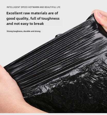 35-38 gallon 35.4 inches wide x 39.37 inches high Large garbage bag, thick and oversized, hotel, oversized plastic bag, disposable commercial and household use (60 pieces).