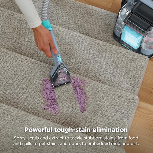 Shark StainStriker Portable Carpet/Upholstery Cleaner, 4 Tools, PX202BRN - style: StainStriker + 4 Tools + XL Cleaning Solutions