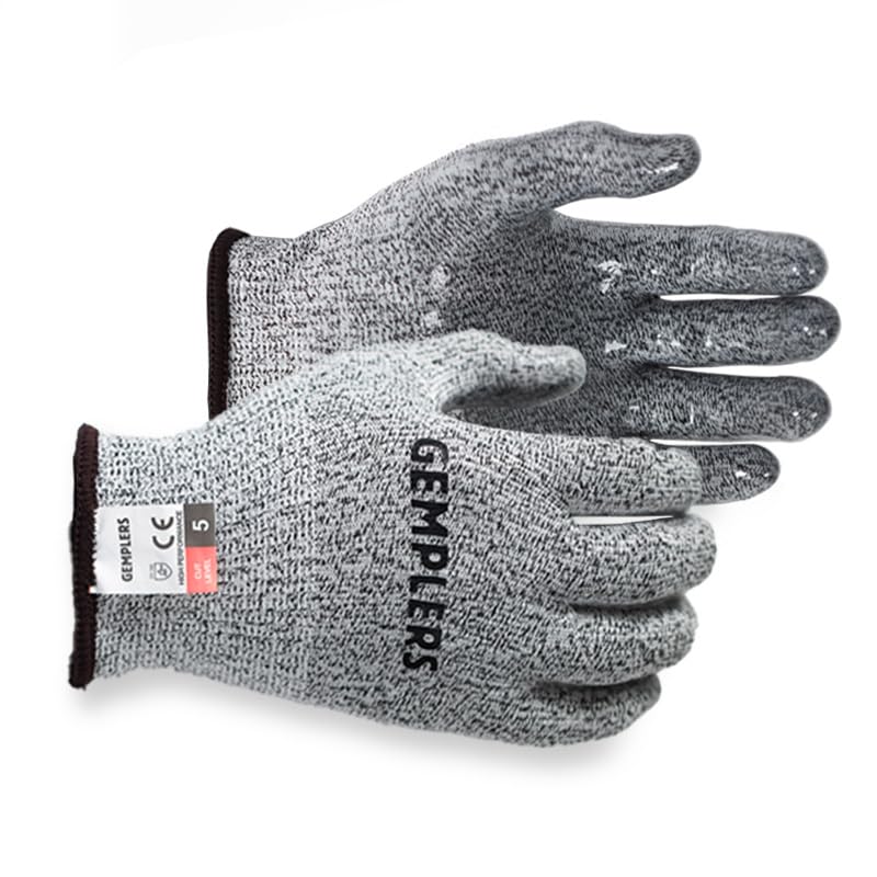 Gempler's Cut Resistant Glove with Silicon Grip - size: X-Large