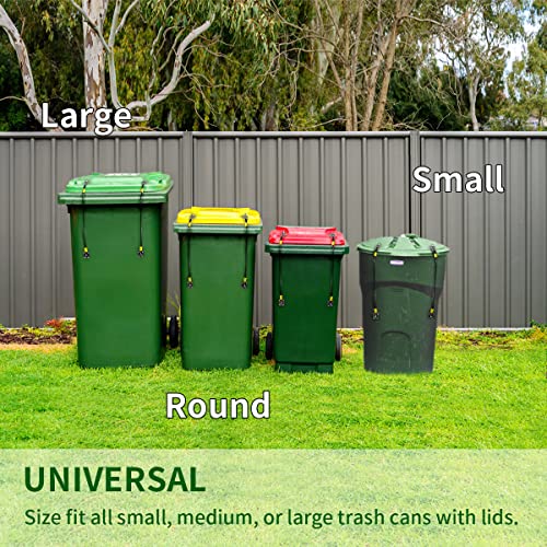 Universal Trash Can Lid Lock with Coated Steel Cable, 1 Pack - size: 1 Pack