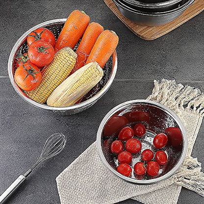 meleg otthon Stainless Steel Mixing Bowl, 11QT Salad Bowl, Metal Bowls, Stainless Steel Basin, Heavy Duty Deeper Edge Mirror Finish Dishwasher Safe Bowl (3XL)… - color: 13.4'' diameter x 5.4''high