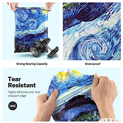10X13 (100 Pack) Poly Mailer Envelope Plastic Custom Mailing & Shipping Bags - Self Seal (Starry Night) - color: Starry Night