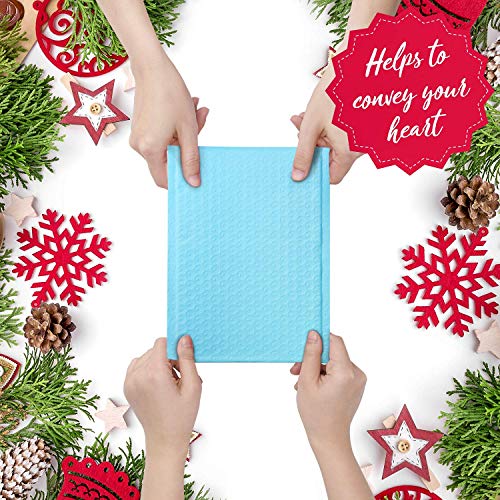 Metronic Bubble Mailers 6x10 Baby Blue 600 Pack Self-Seal Padded Mailers - color: Light Blue, size: 6x10" 600PC