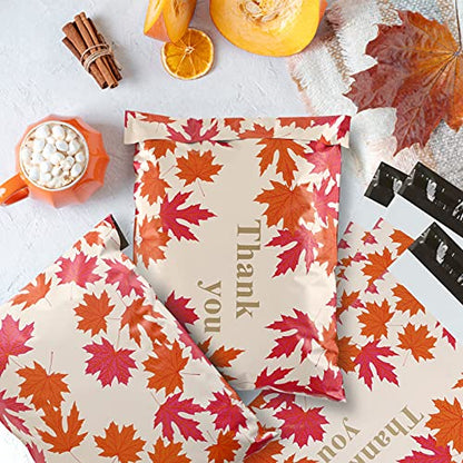 Fall Poly Mailers 10x13, Shipping Mailing Packaging Bags for Clothes