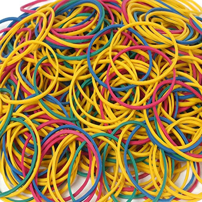AIWOQI Rubber Bands Size 16 Elastic Rubber Band Strong Small 600 Pcs - color: Colors