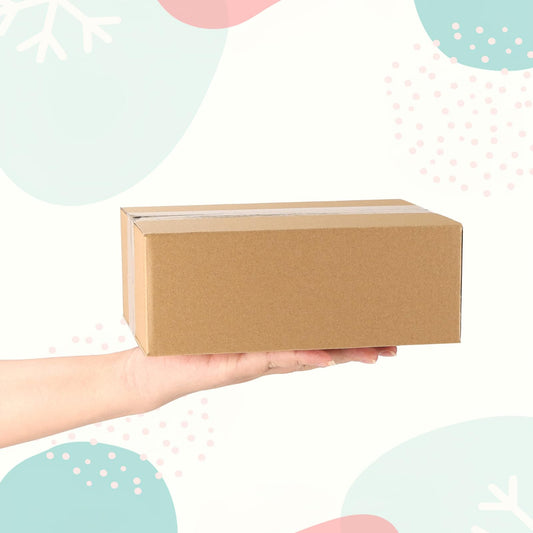 CRUGLA 40 Packs 8x6x3 Shipping Boxes, Brown Mailing Boxes - size: 8x6x3 Inch