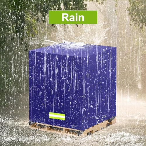 Pallet Covers Heavy Duty Waterproof Box Tarp Outdoor Pallet Bag Cover